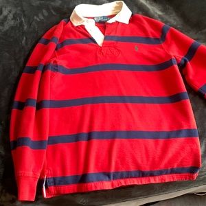 Fleece Lined Polo Ralph Lauren Rugby Shirt